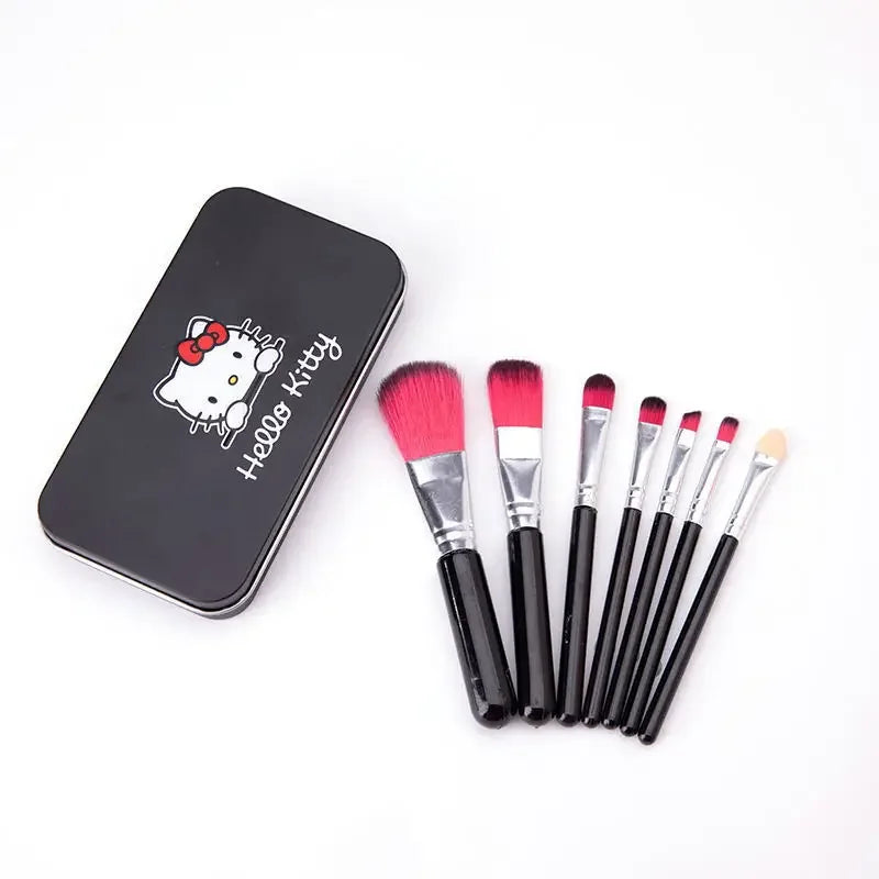 HELLO KITTY 7-Piece Makeup Brush Set