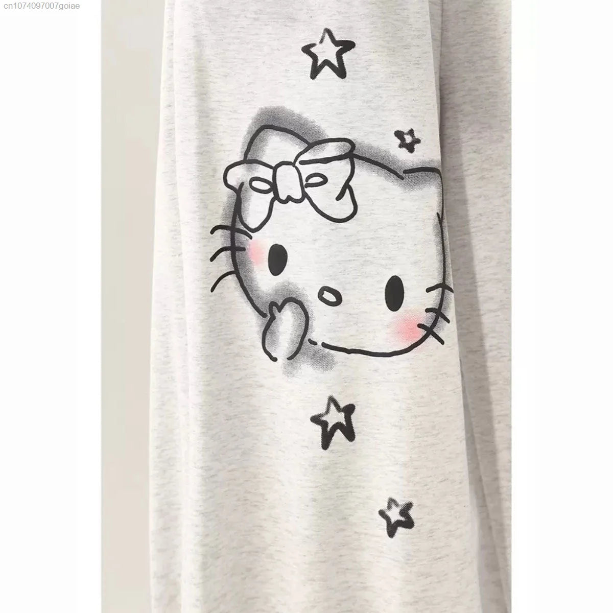 HELLO KITTY Star Print Baggy Pants