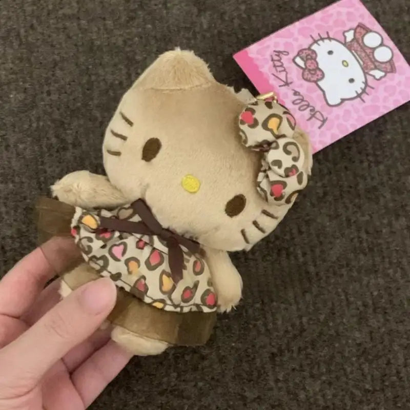 HELLO KITTY Leopard Print Keychain