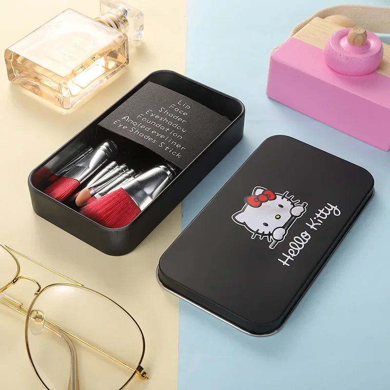 HELLO KITTY 7-Piece Makeup Brush Set