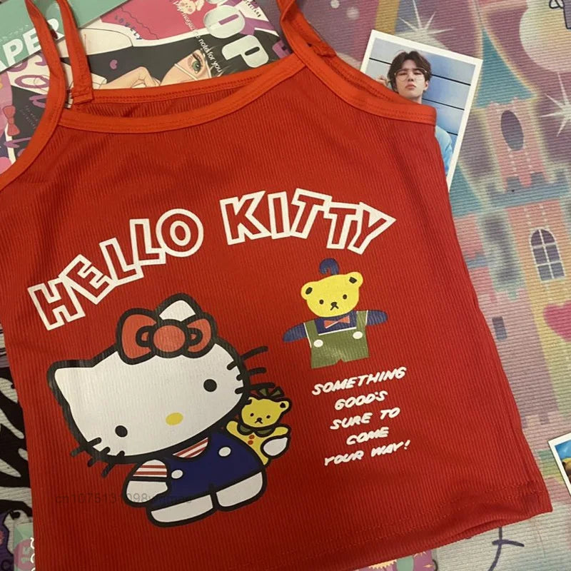 HELLO KITTY Good Vibes Tank Top