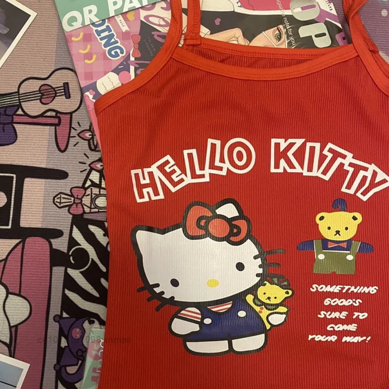 HELLO KITTY Good Vibes Tank Top