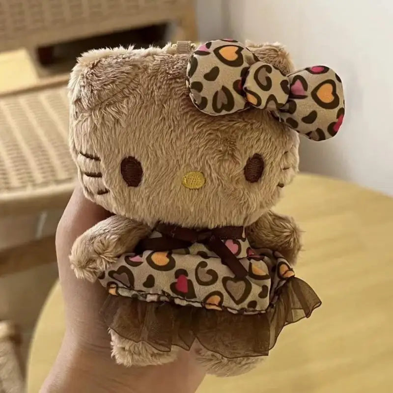 HELLO KITTY Leopard Print Keychain