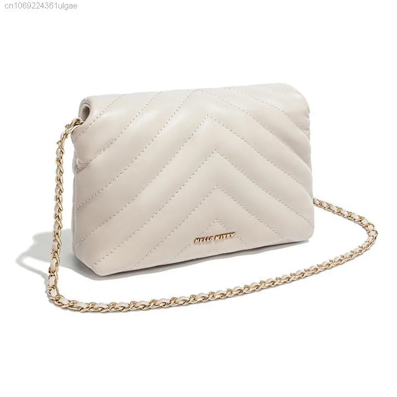 HELLO KITTY Leather Crossbody Bag