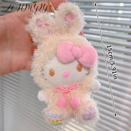 HELLO KITTY Keychain: Easter Bunny!