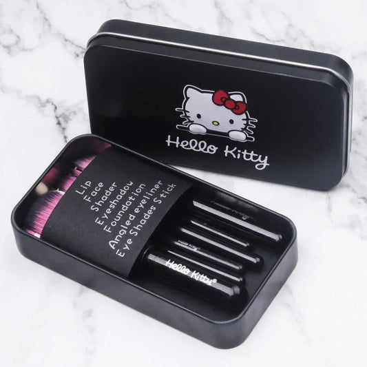 HELLO KITTY 7-Piece Makeup Brush Set