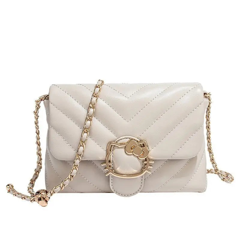 HELLO KITTY Leather Crossbody Bag