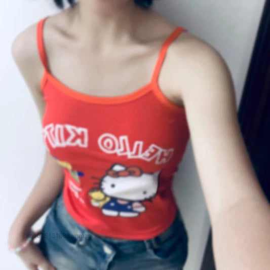 HELLO KITTY Good Vibes Tank Top