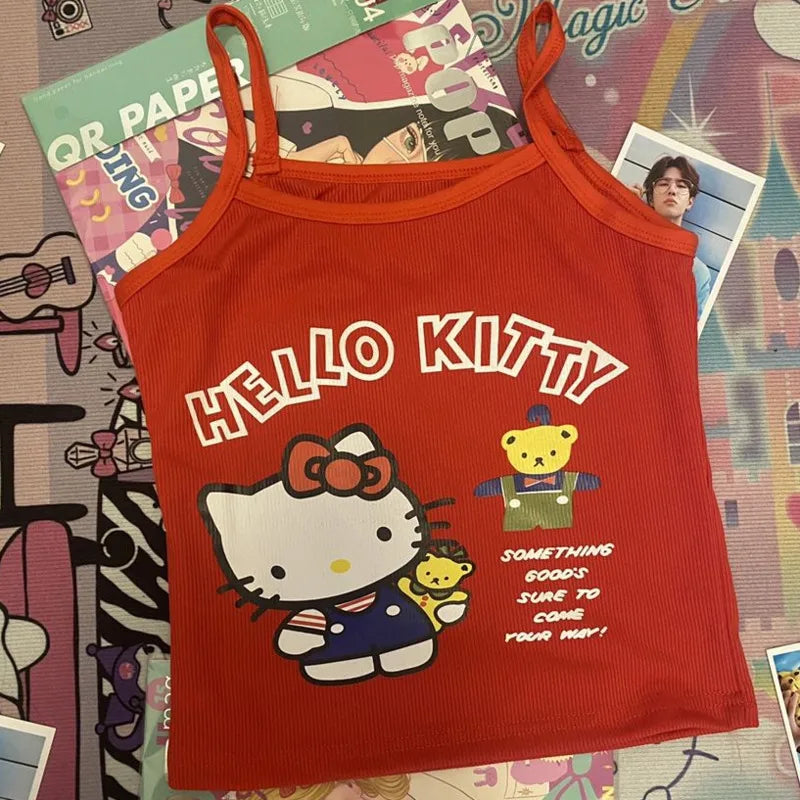 HELLO KITTY Good Vibes Tank Top